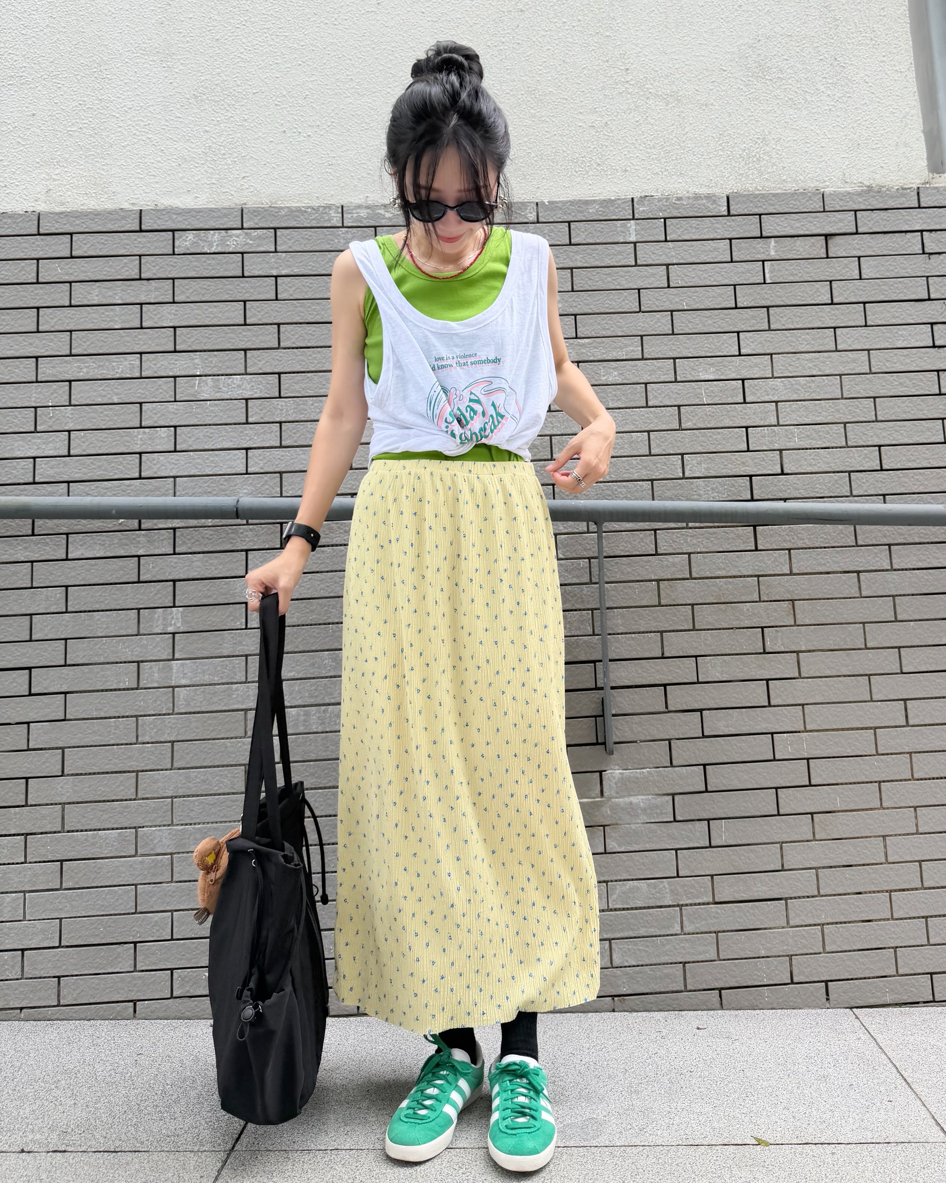 7月新品♥碎花sk[全橡根腰]
