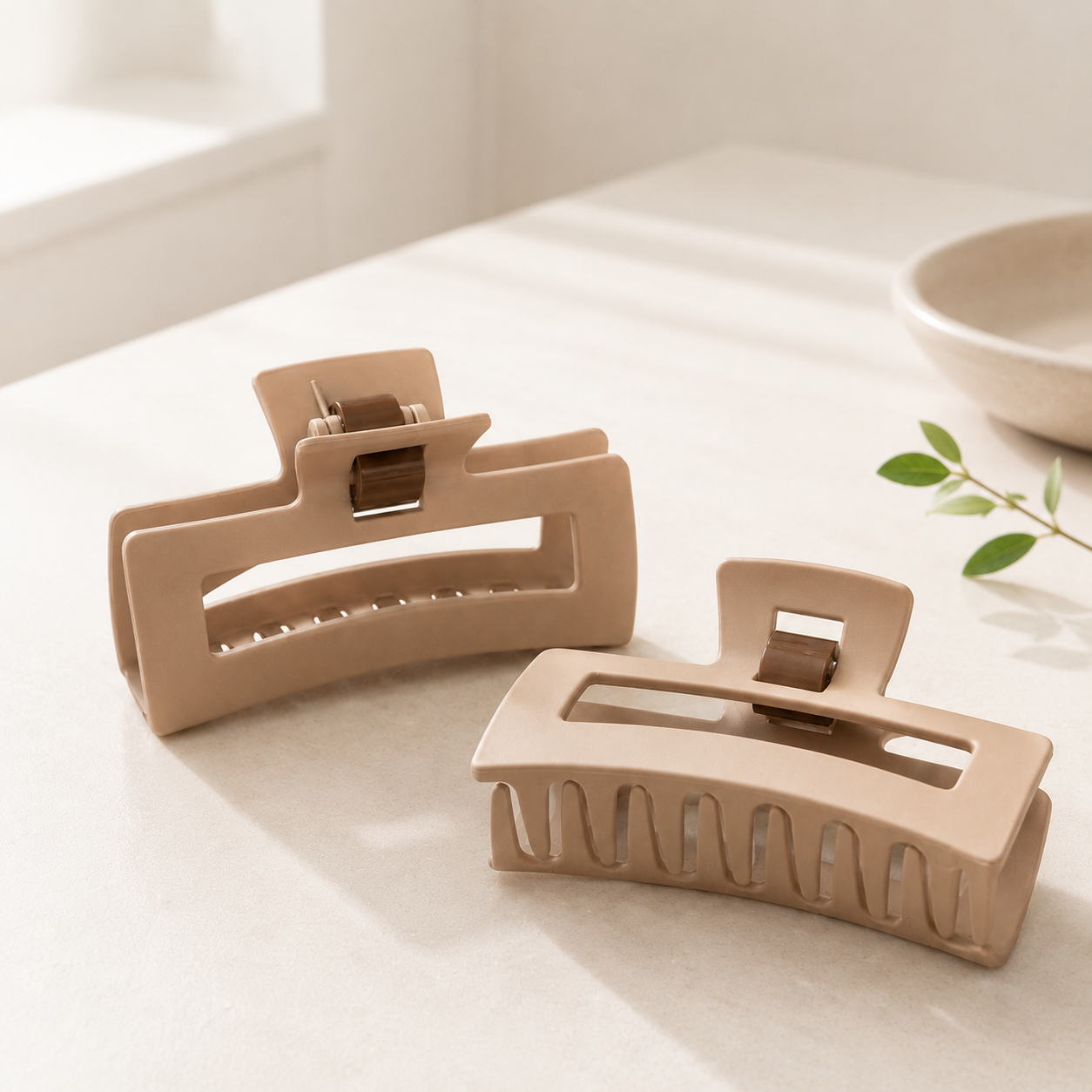 【GREENiN】Tea Fiber Hair Claw