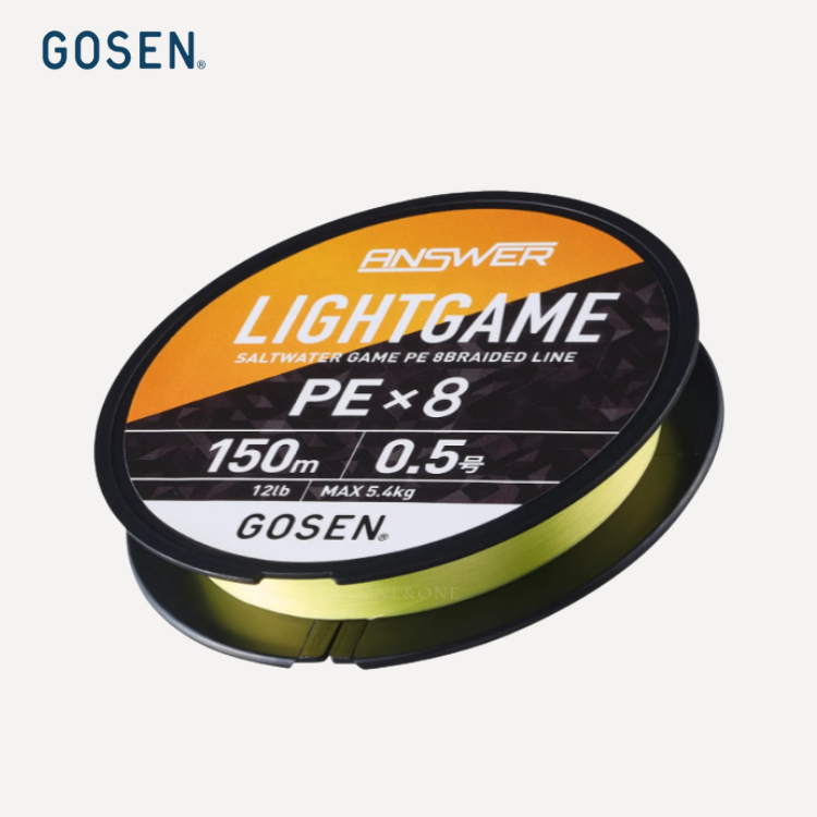 GOSEN ANSWER LIGHTGAME PE×8