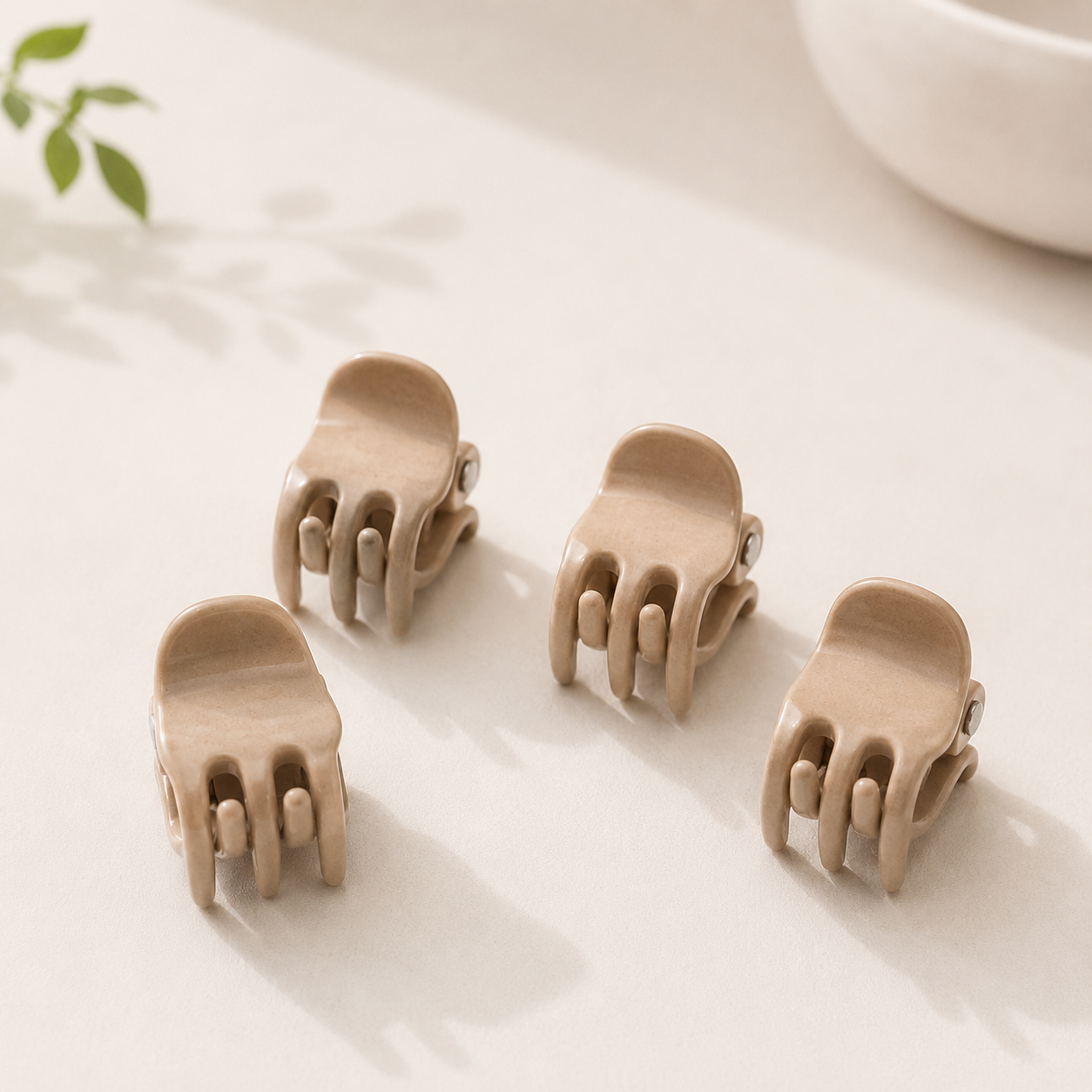【GREENiN】Tea Fiber Hair Claw