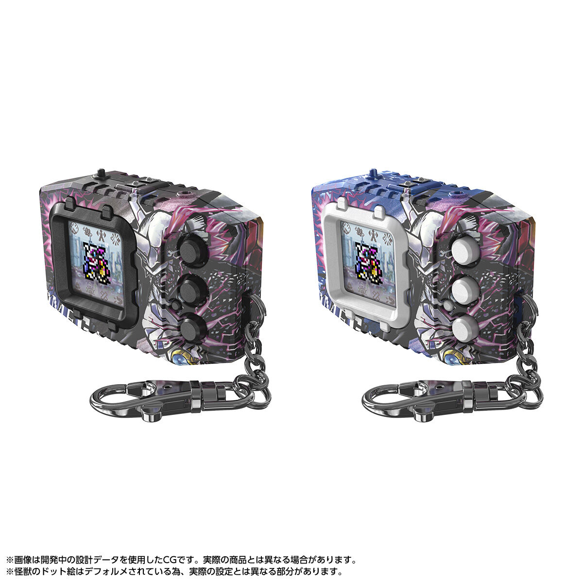 [預訂] BANDAI [魂SHOP限定] 數碼暴龍超代彩色機 哥斯拉版 奧米加獸 G侵食模式 黑色