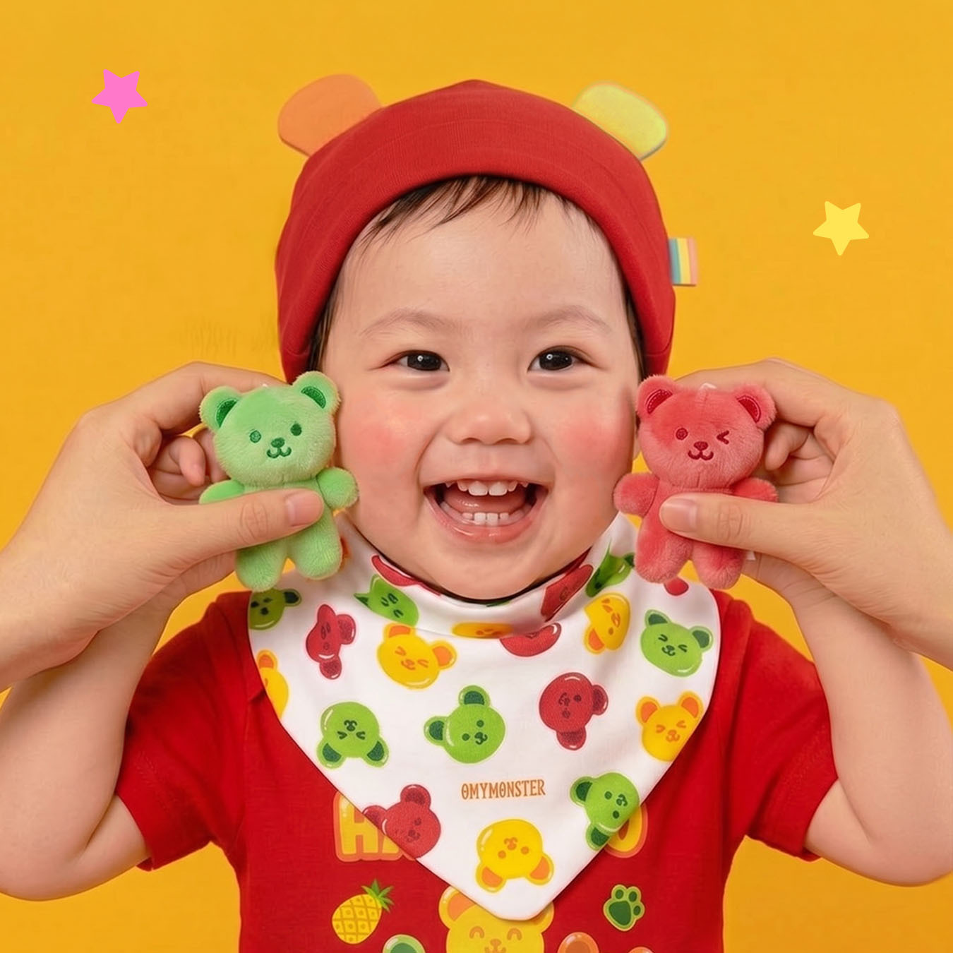 Adorable Baby Bear Bib