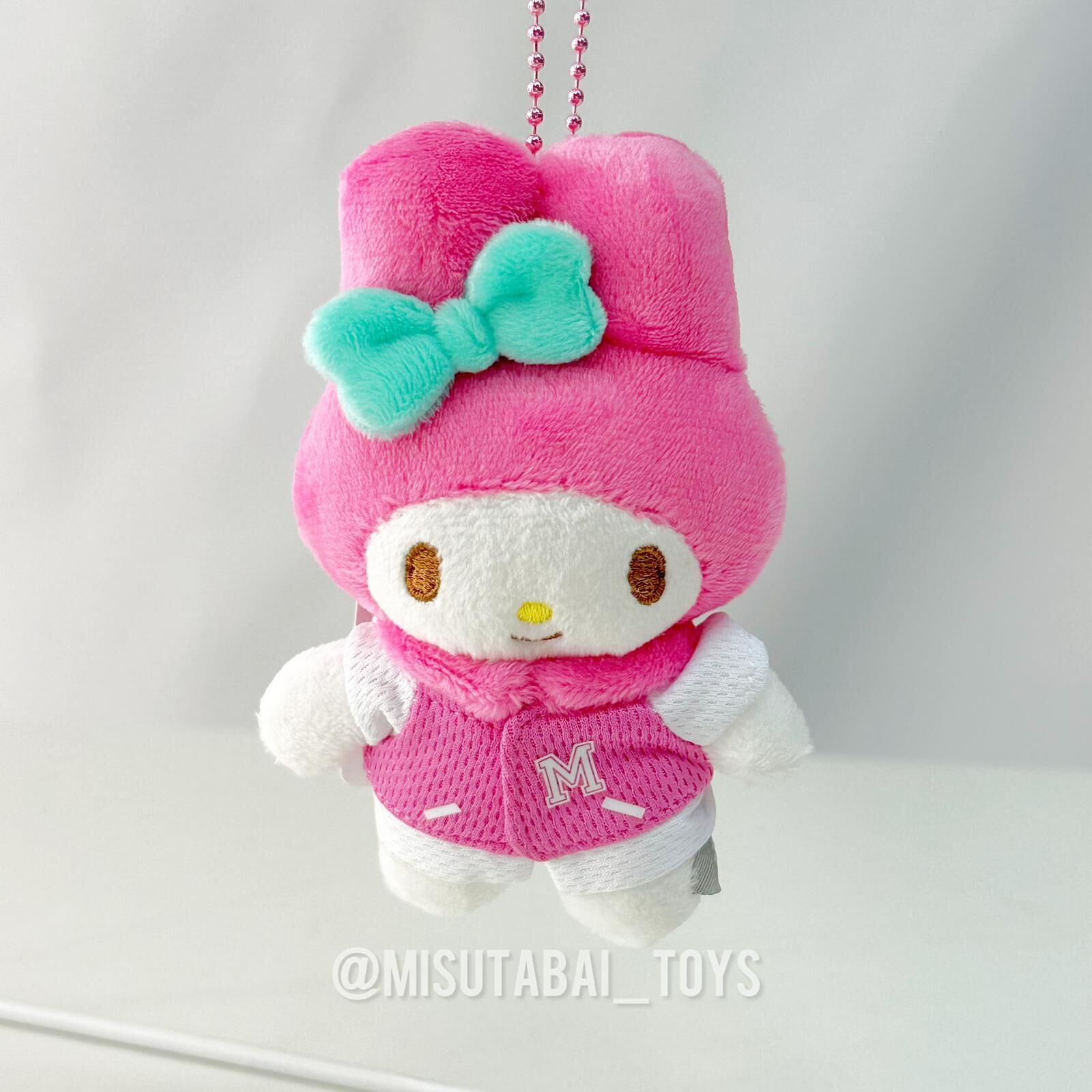 Sanrio My Melody Jacket Plush Doll Keychain (10cm)