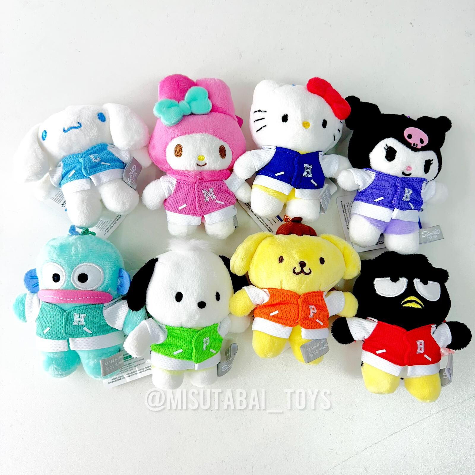 Sanrio Cinnamoroll Jacket Plush Doll Keychain (10cm)