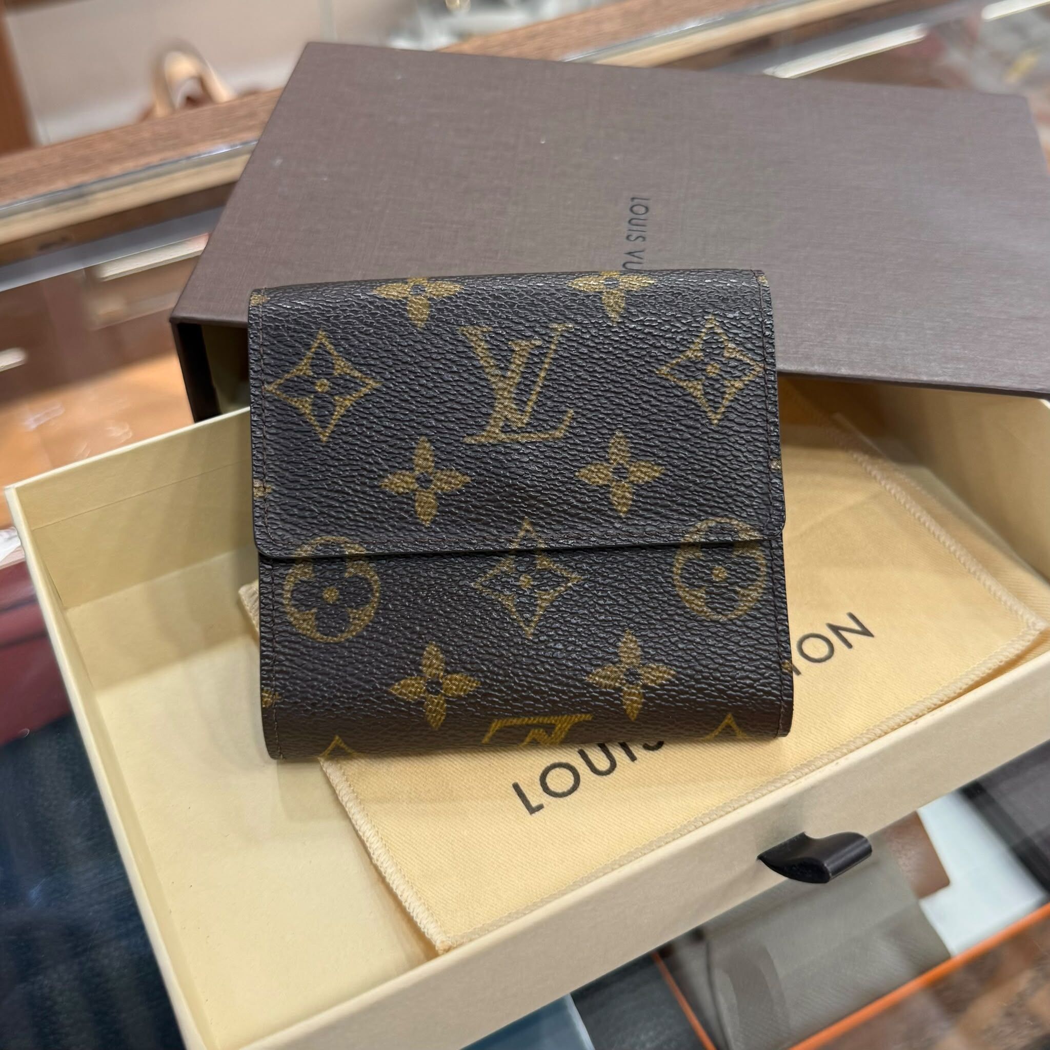 95%New Used Lv Wallet Monogram M61652 老花短銀包