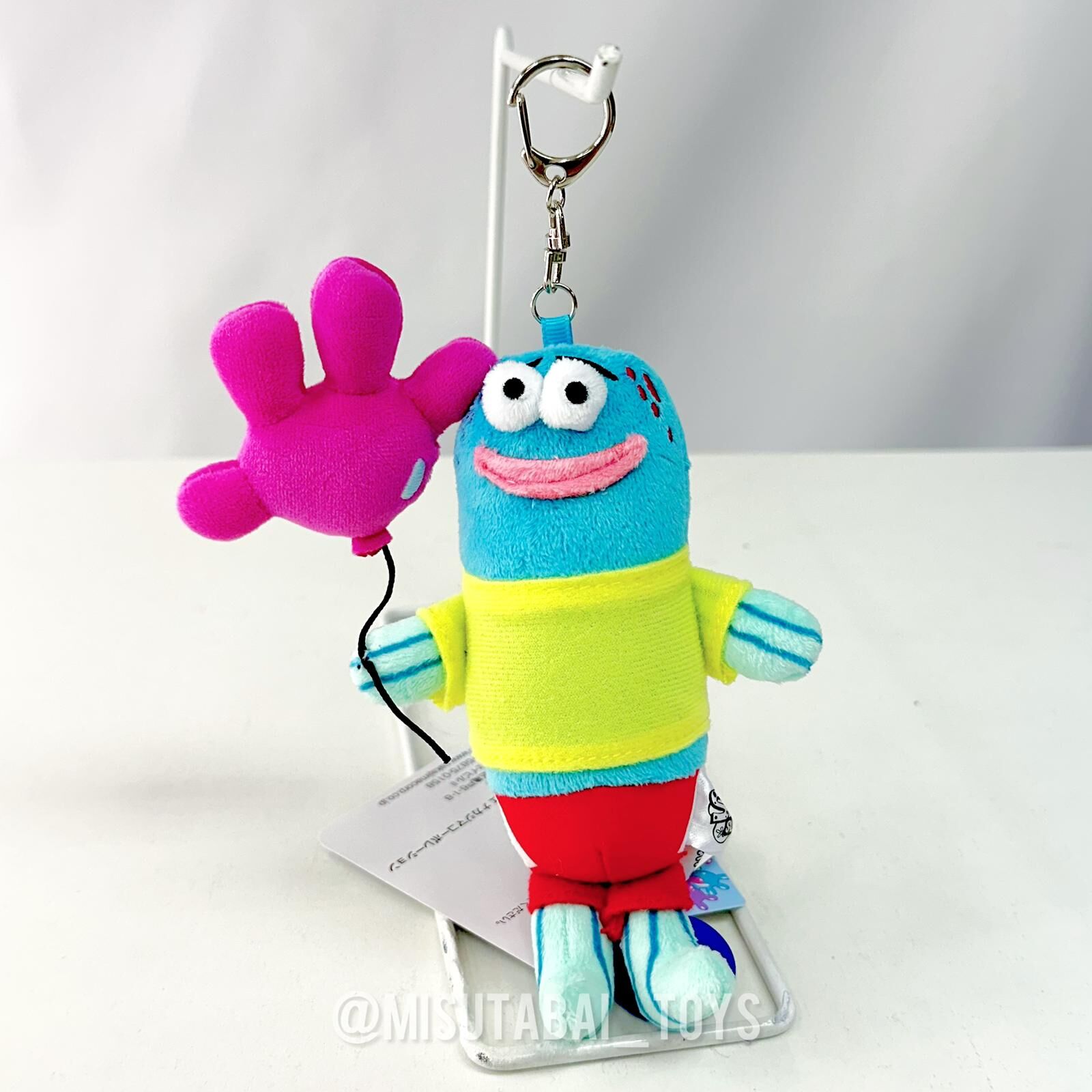 SpongeBob GLOVE WORLD SquarePants Mascot Keyring (Harold)