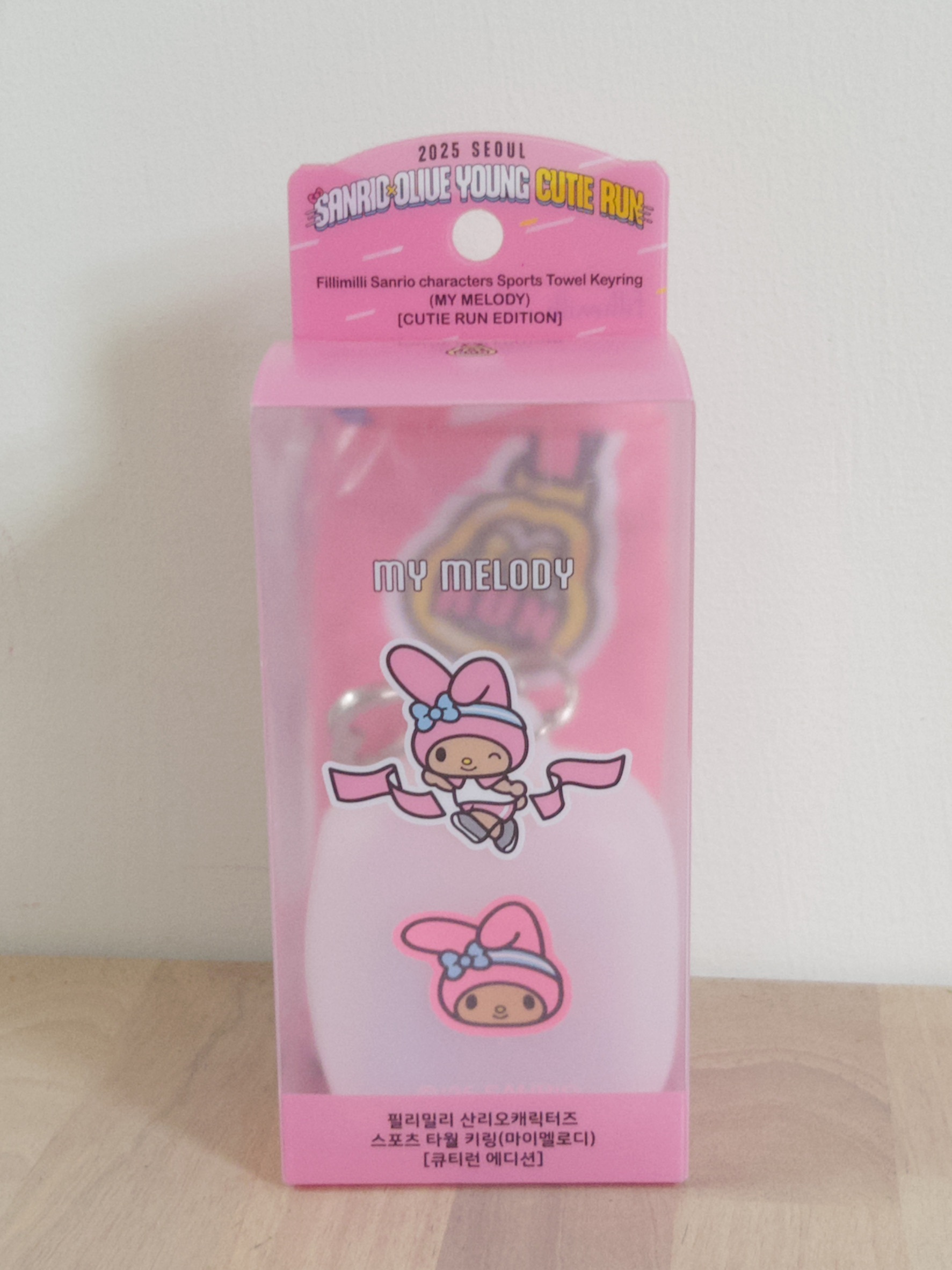 🇰🇷Fillimilli x Sanrio 聯名運動毛巾鑰匙圈💦