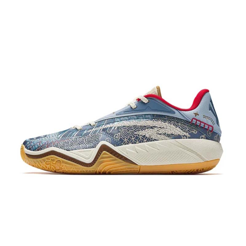 SNEAKER POLITICS x ANTA KAI 3 "Patchwork" 安踏 牛仔拼接 歐文三代 實戰籃球鞋 藍色 男鞋 112621102-4 [台灣現貨]