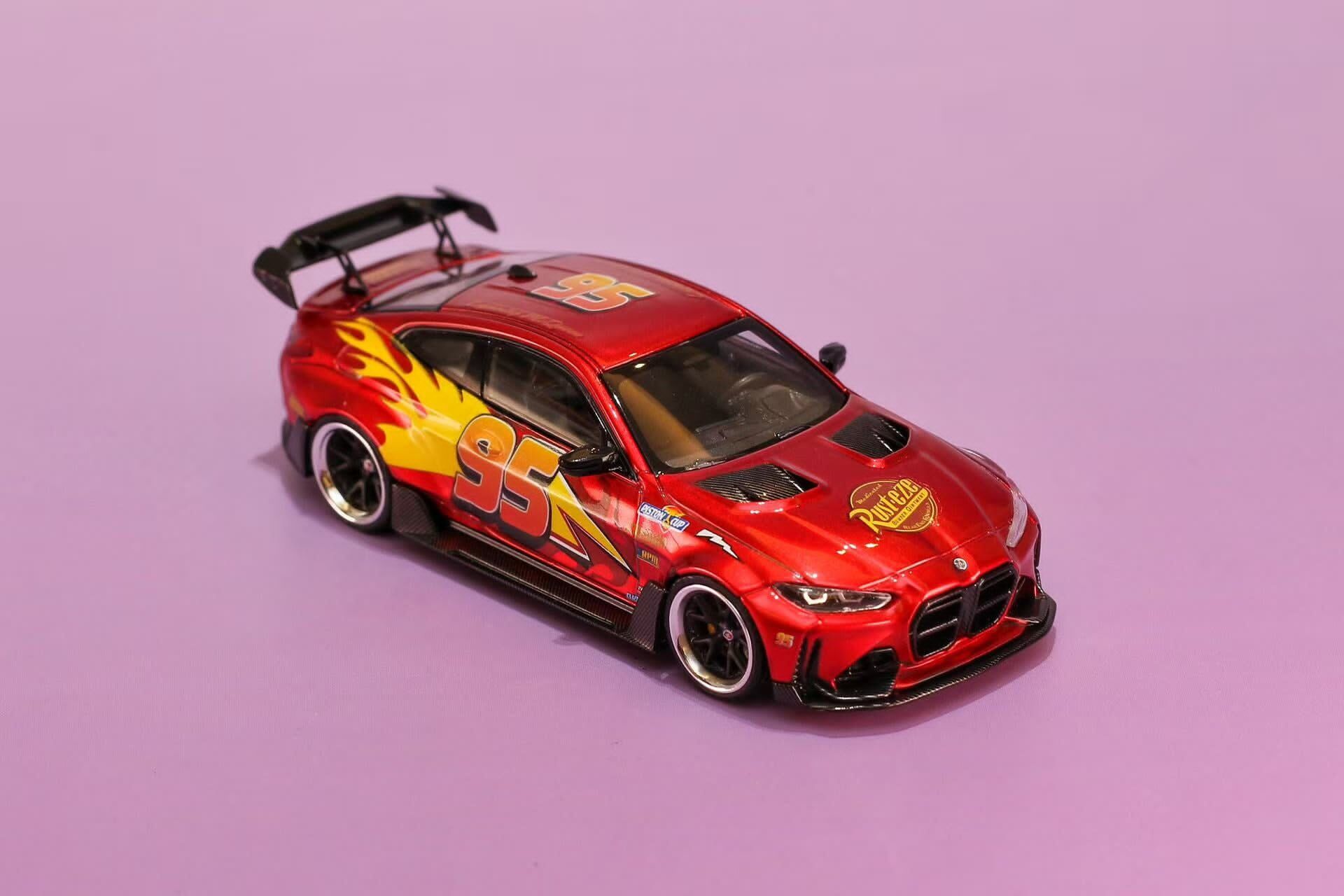 預訂:1/64 Morecar  BMW M4 G82 McQueen #95 (MCBM4MQ )