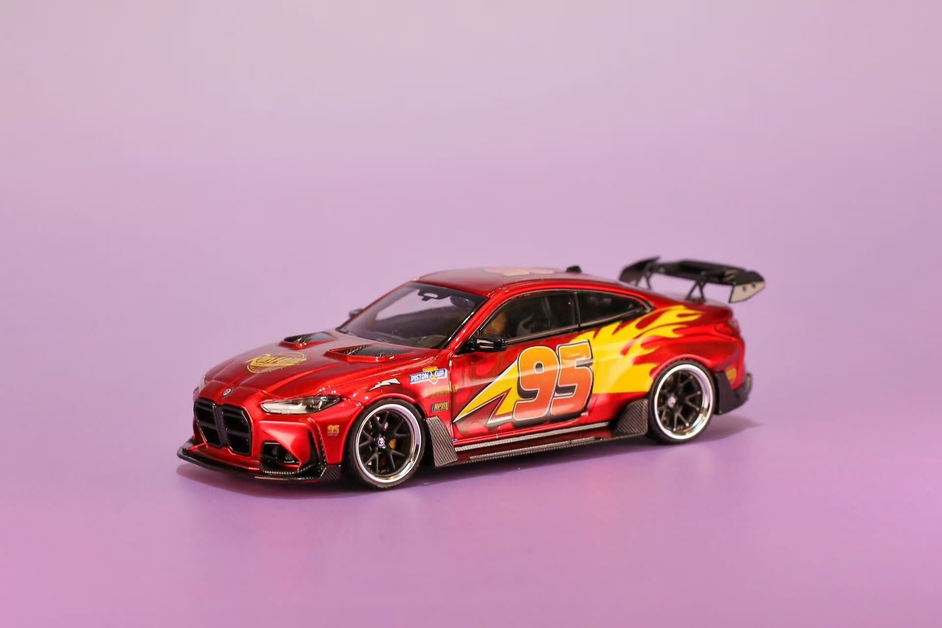 預訂:1/64 Morecar  BMW M4 G82 McQueen #95 (MCBM4MQ )
