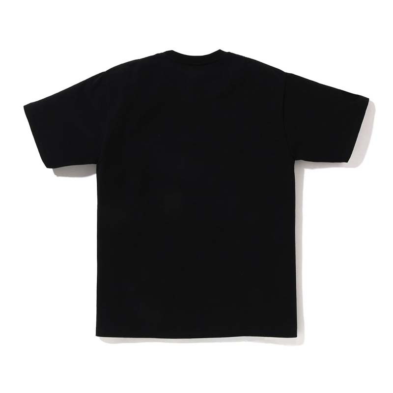 BAPE Colors Busy Works Sta Tee 男版 猿人 字體 短袖 黑色 RAY-111 [台灣現貨]