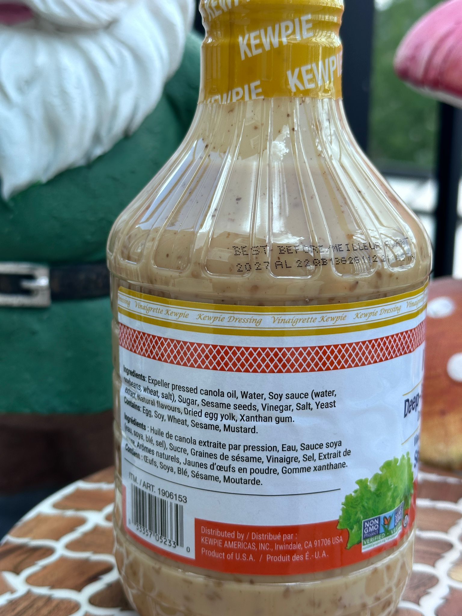 UD04 Kewpie 深培芝麻醬 Deep Roasted Sesame Dressing  887ml  **到期日:約 2027/03