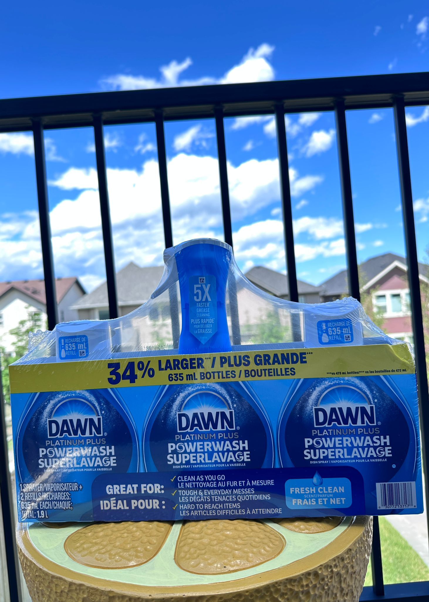 UD05 Dawn 強力洗碗噴霧 635ml x3枝 (補充裝2枝+含噴嘴1枝)