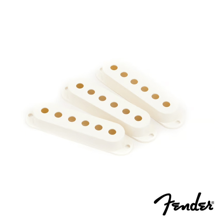 Fender Stratocaster Pickup Cover Sets - Parchment 拾音器蓋