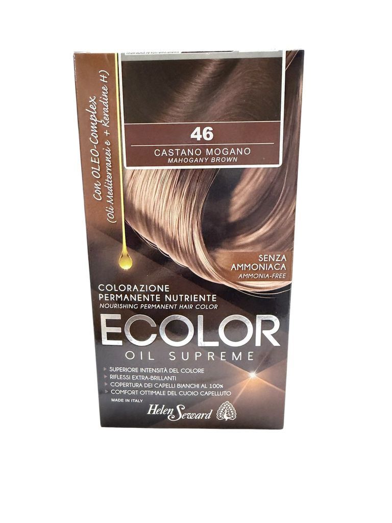 ECOLOR OIL SUPREME - BROWN series - 46 Mahogany Brown (AMMONIA FREE)