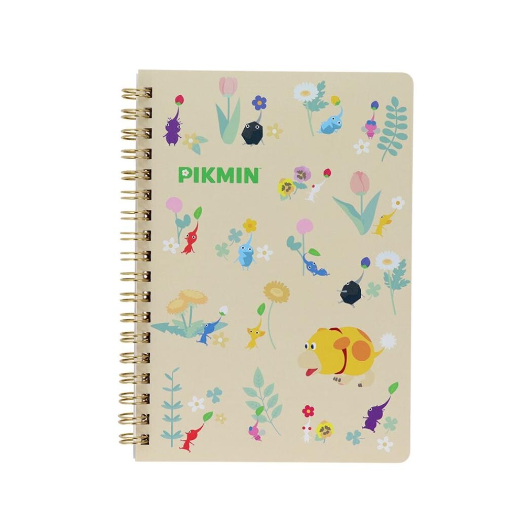 Nintendo Pikmin Double Ring Notebook B6 (Beige)