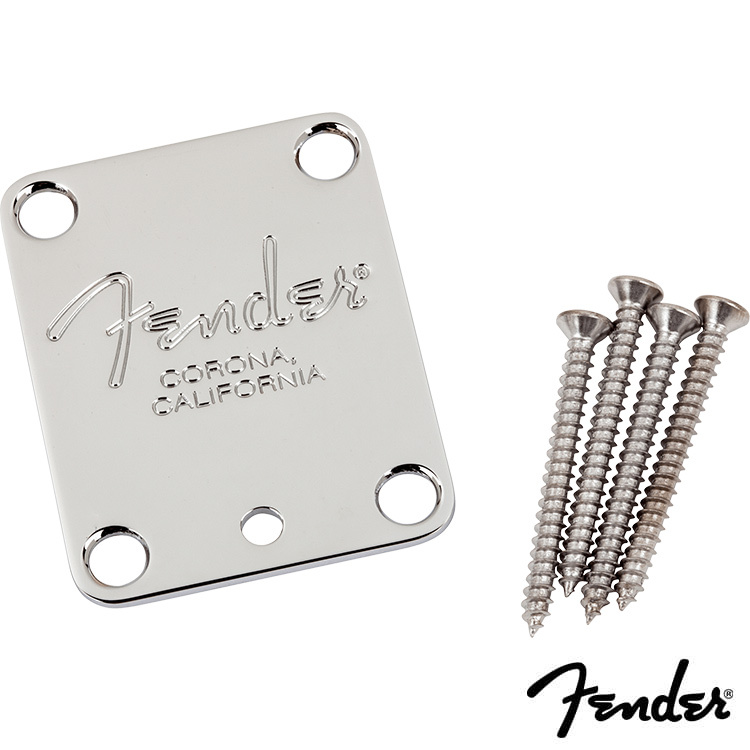 Fender 4-Bolt American Series Guitar Neck Plate 電吉他用 琴頸蓋