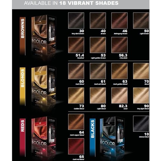 ECOLOR OIL SUPREME - Blond series - 61 Dark Ash Blond (AMMONIA FREE)