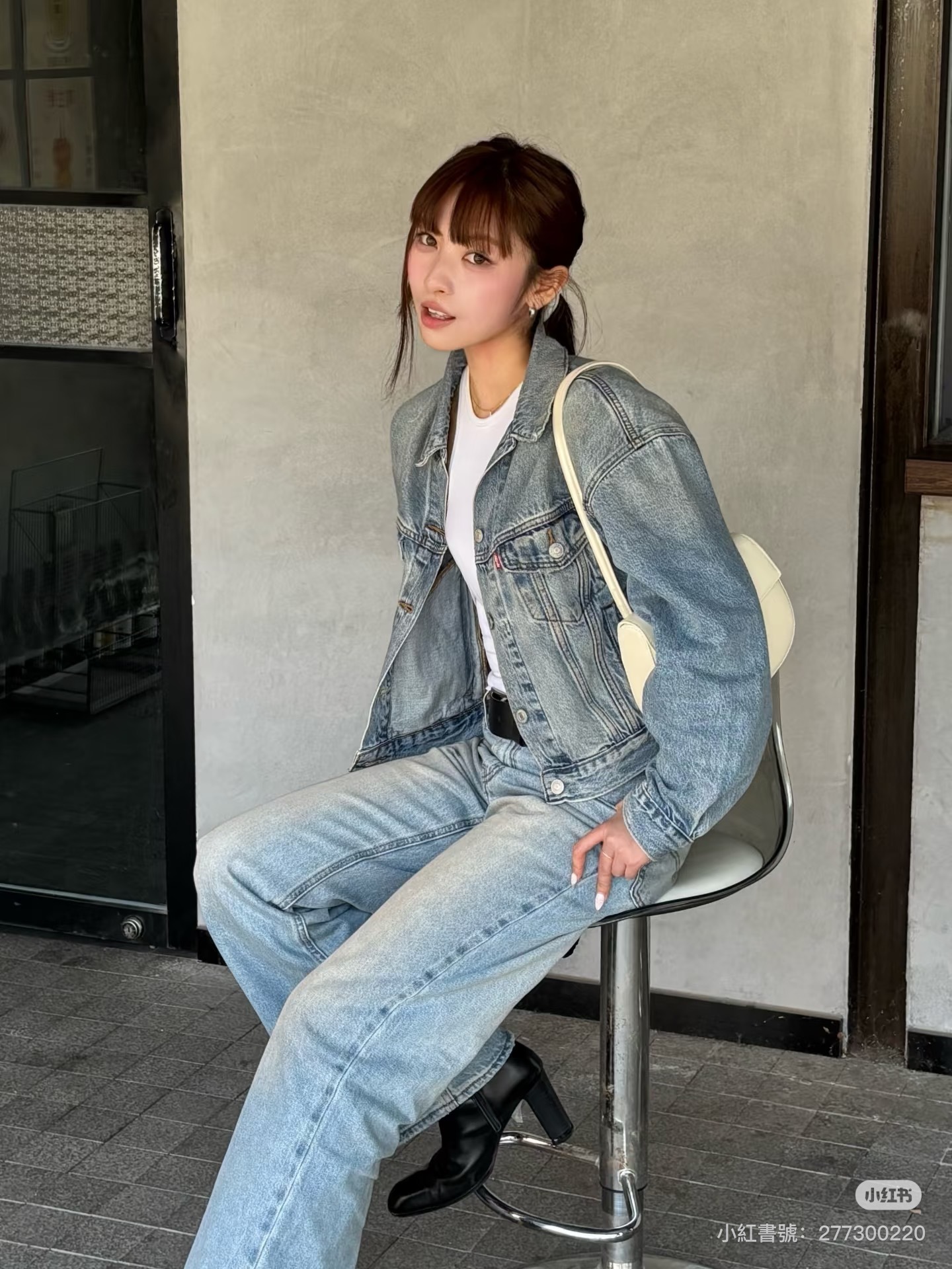 【預購】ROSÉ 朴彩英同款 Levi's Loose Boot 低腰 寬鬆 靴型褲 牛仔褲 長褲 005DO0007