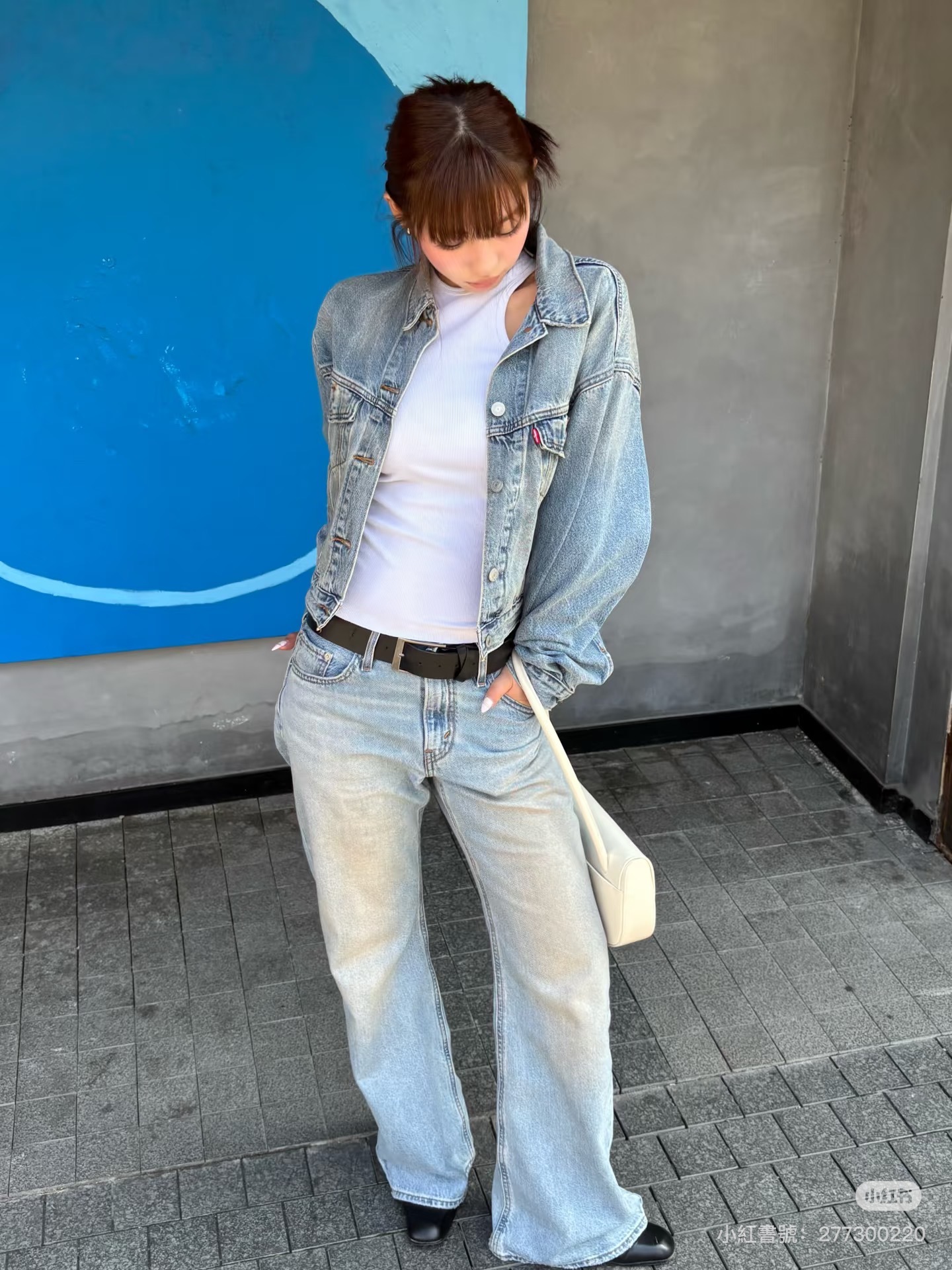 【預購】ROSÉ 朴彩英同款 Levi's Loose Boot 低腰 寬鬆 靴型褲 牛仔褲 長褲 005DO0007