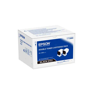 EPSON C13S050751 DOUBLE BLACK黑色 碳粉盒     C300N 102052169