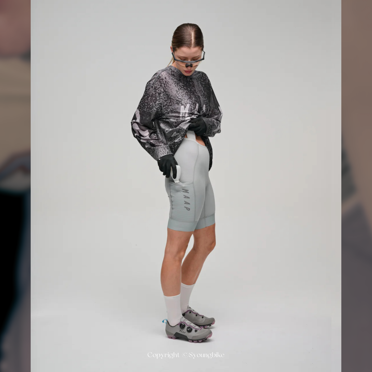 【MAAP】W's Alt_Road™ Cargo Bib 2.0 女吊帶短車褲 / Gray Stone