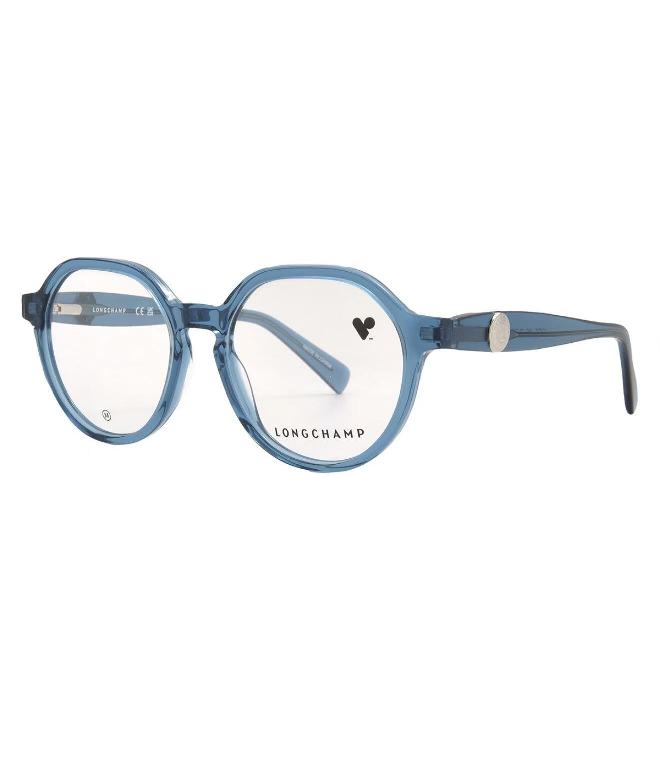 【預購】LONGCHAMP H070617 女裝平光鏡眼鏡 (藍色邊框)