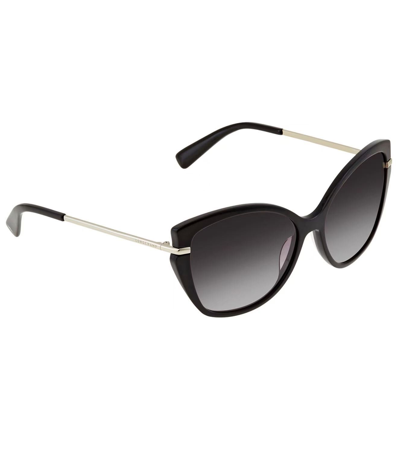 【預購】LONGCHAMP H070625 太陽眼鏡 (黑色漸層鏡片)