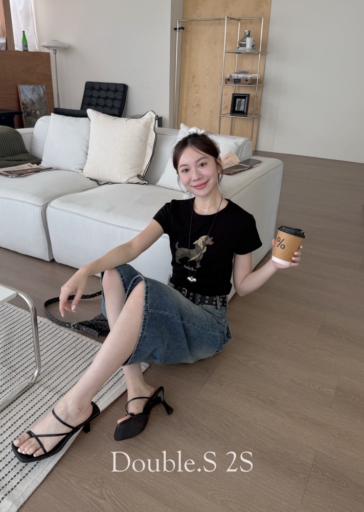 時髦臘腸狗狗Tee*3色