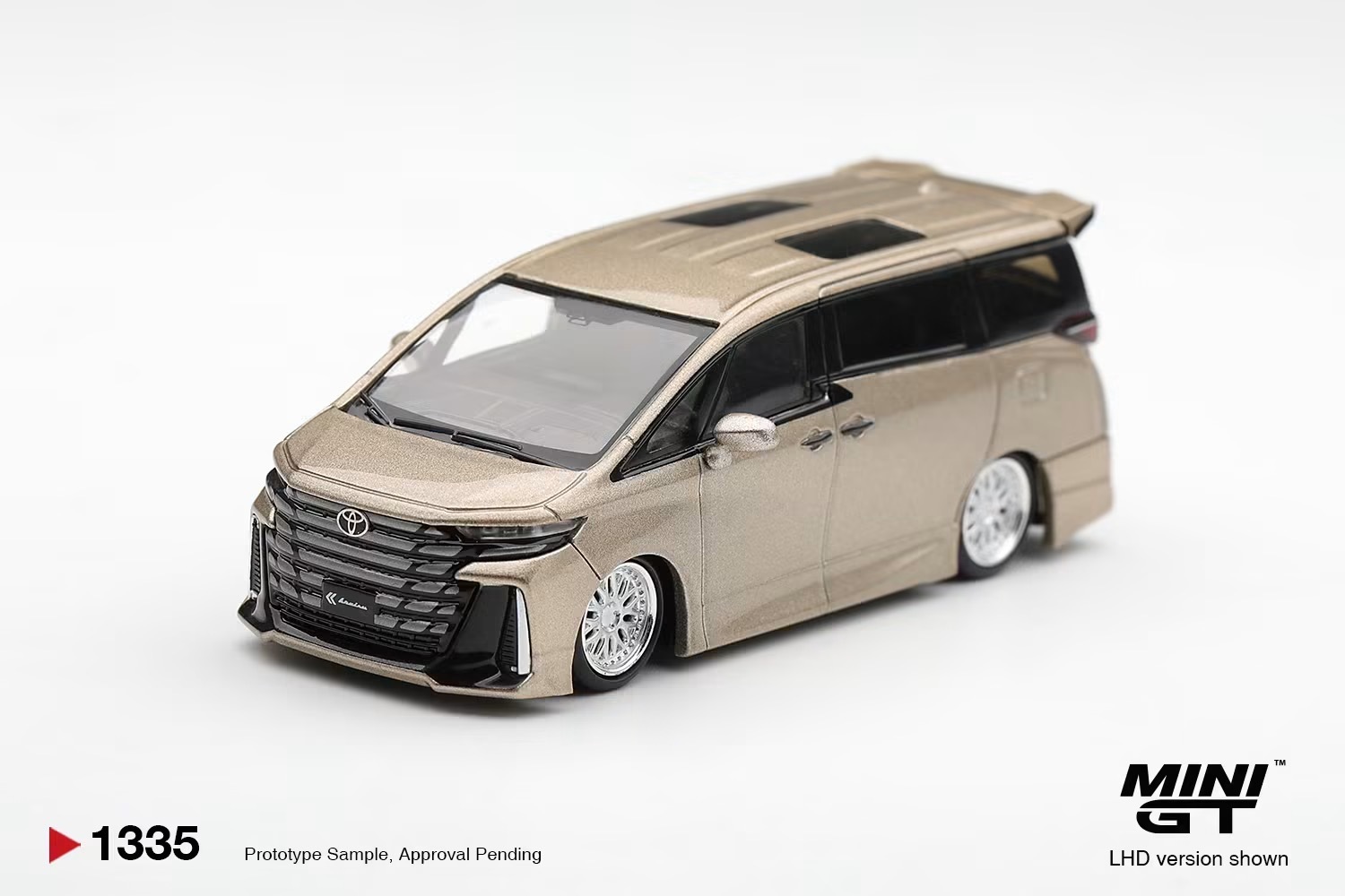 預訂Pre Order- MiniGT 1335 Toyota Vellfire 40 KUHL Gold Metallic`