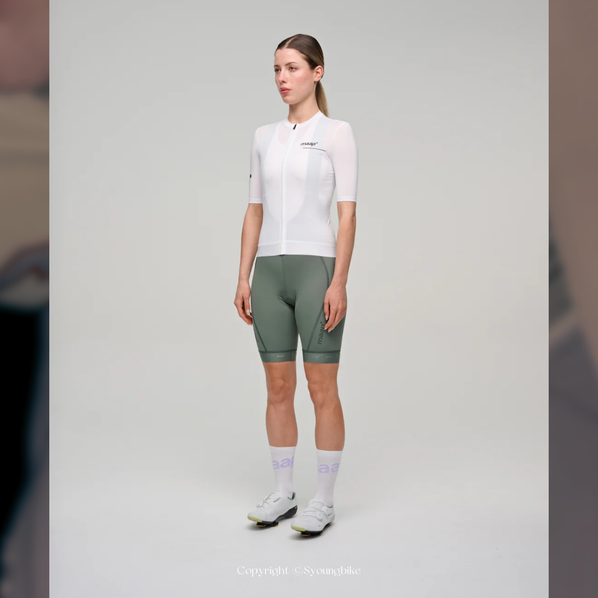 【MAAP】W's Training Bib 3.0女吊帶短車褲 / Thyme