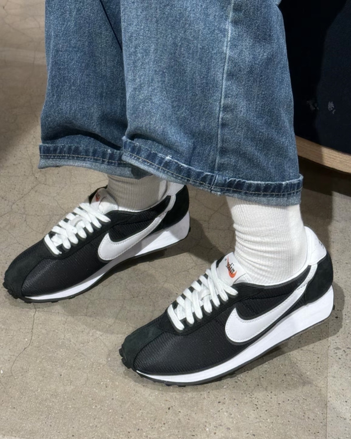 #代購 NIKE LD-1000 透氣 麂皮 舒適 穿搭 復古 運動鞋 休閒鞋 HJ4687-002 黑白