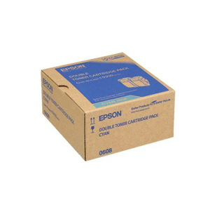 EPSON S050608 CYAN 藍色 碳粉盒   AL-C9300N (DOUBLE PACK) 102052143