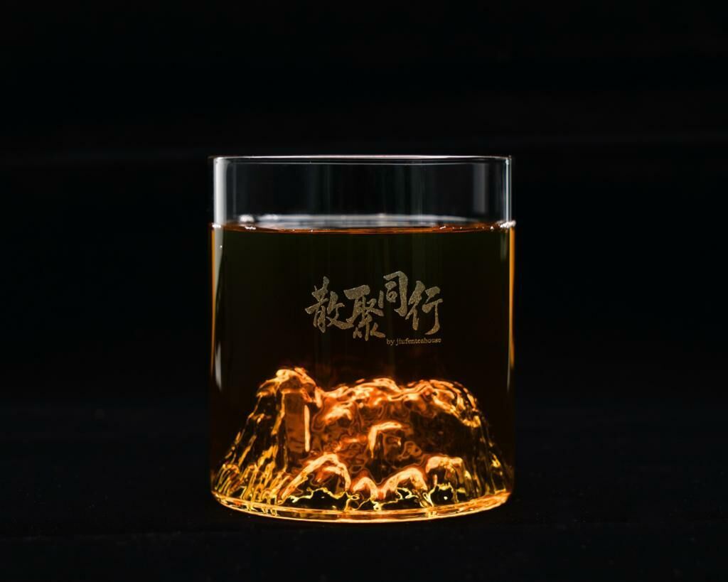 【絕版不補】獅子山下杯／散聚不2玻璃碟（紙盒包裝）｜九份茶舍