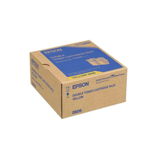 EPSON S050606 YELLOW 黃色 碳粉盒   AL-C9300N (DOUBLE PACK) 102052141