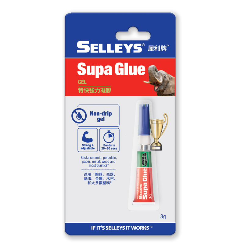 "SELLEYS" 犀利牌可調整超能膠 (131218) (3G)