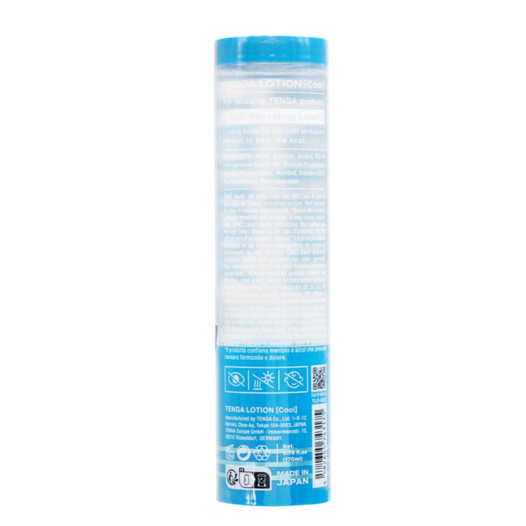 TENGA - Tenga Lotion Cool(藍) 涼感水性潤滑劑 - 170ml