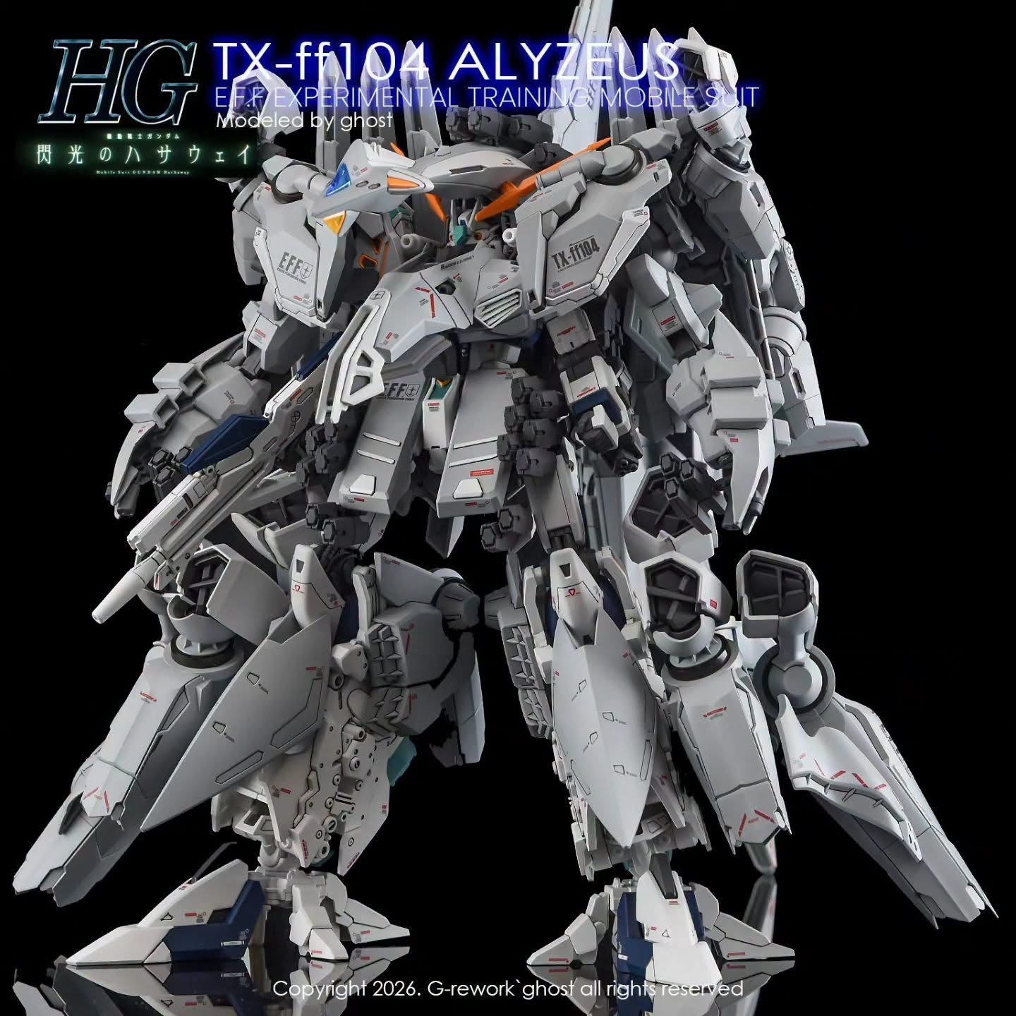G Rework HG ALYZEUS 水貼