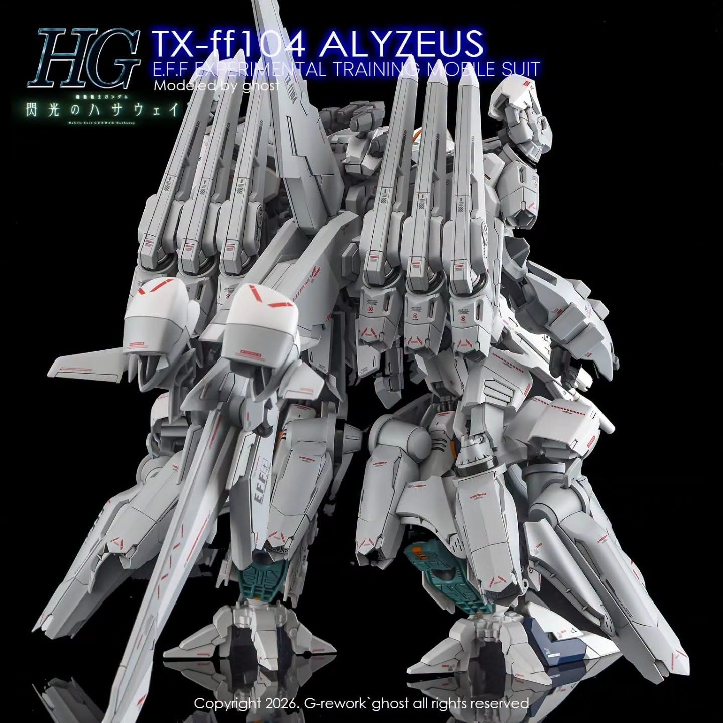 G Rework HG ALYZEUS 水貼