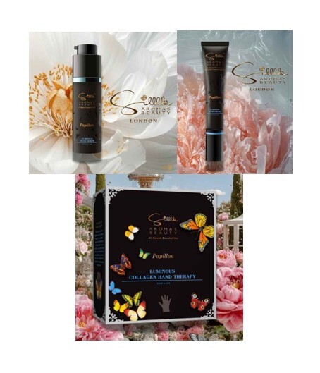 0709SK17-SILLLKBEAUTE-SKINCARE-欖香凝亮活膚膠原手部護理套裝 332凝亮活膚手霜30g [1支] + 334凝亮活膚手精華40g [1支] + 336凝亮活膚膠原手膜69g [1支] (A17)