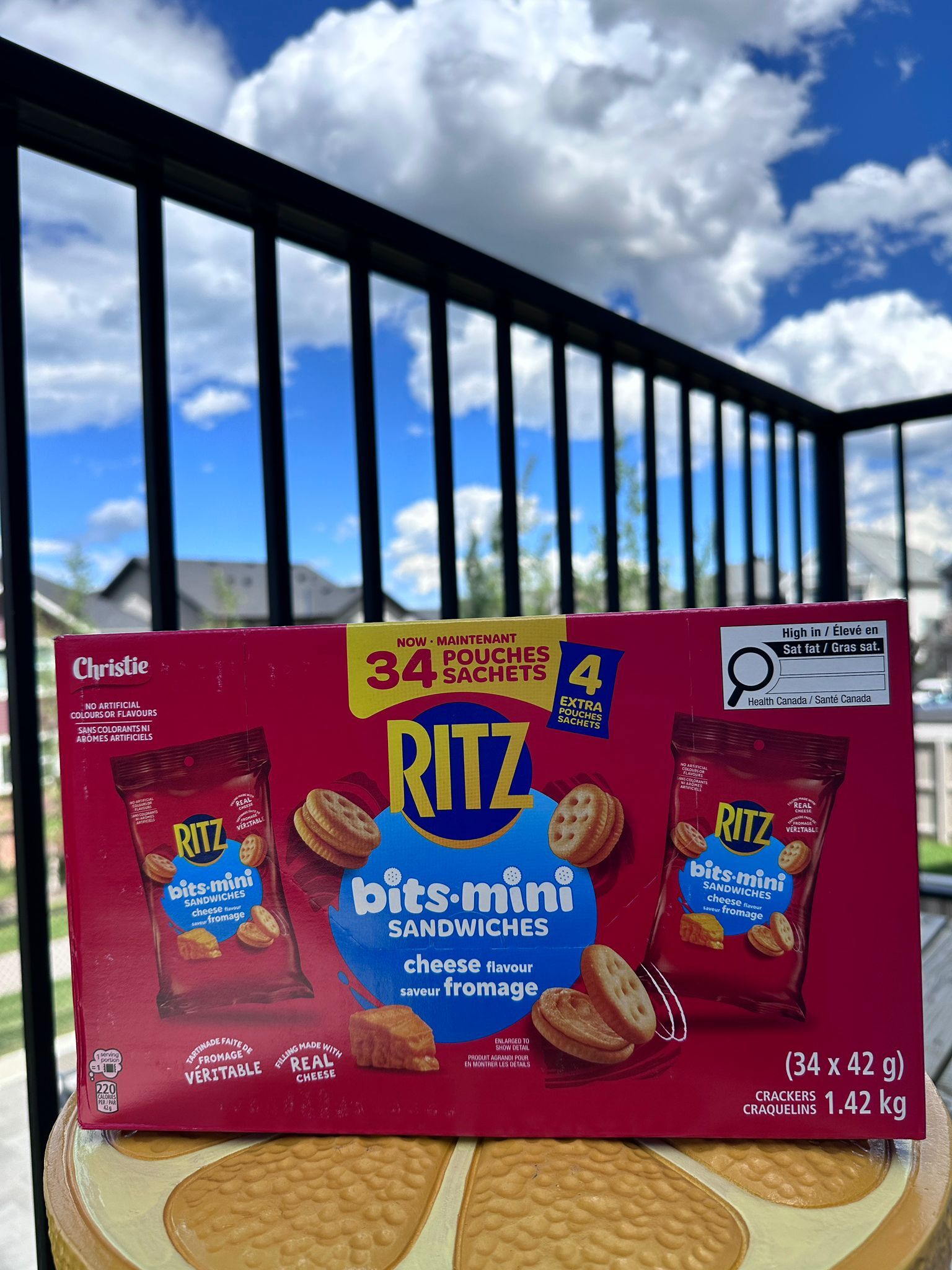 UD73 Ritz 迷你芝士餅 Cheese Bits Mini 42g X34包  **到期日: 約 2026/12