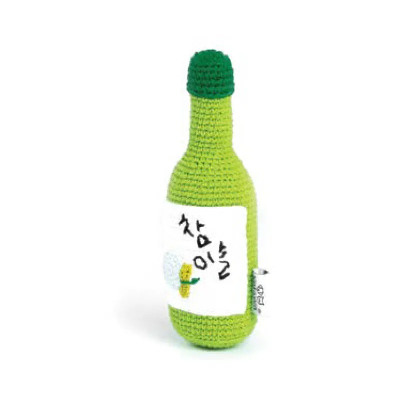Ketawa 手工針織玩具．燒酒瓶