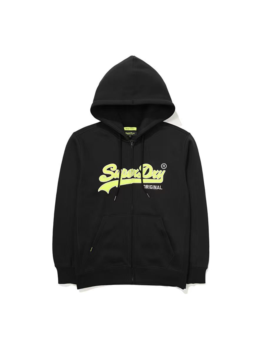 【預購】Superdry H070638 兩穿連帽拉鏈外套