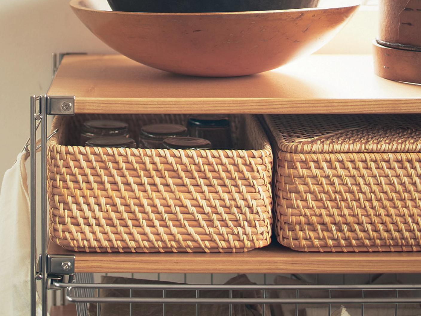 Bamboo Stackable Boxes