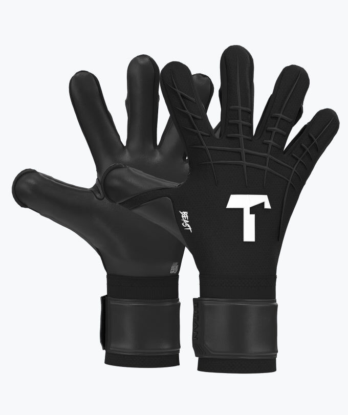 T1TAN GOALKEEPER GLOVES Shadow Beast 3.0  龍門手套 黑色