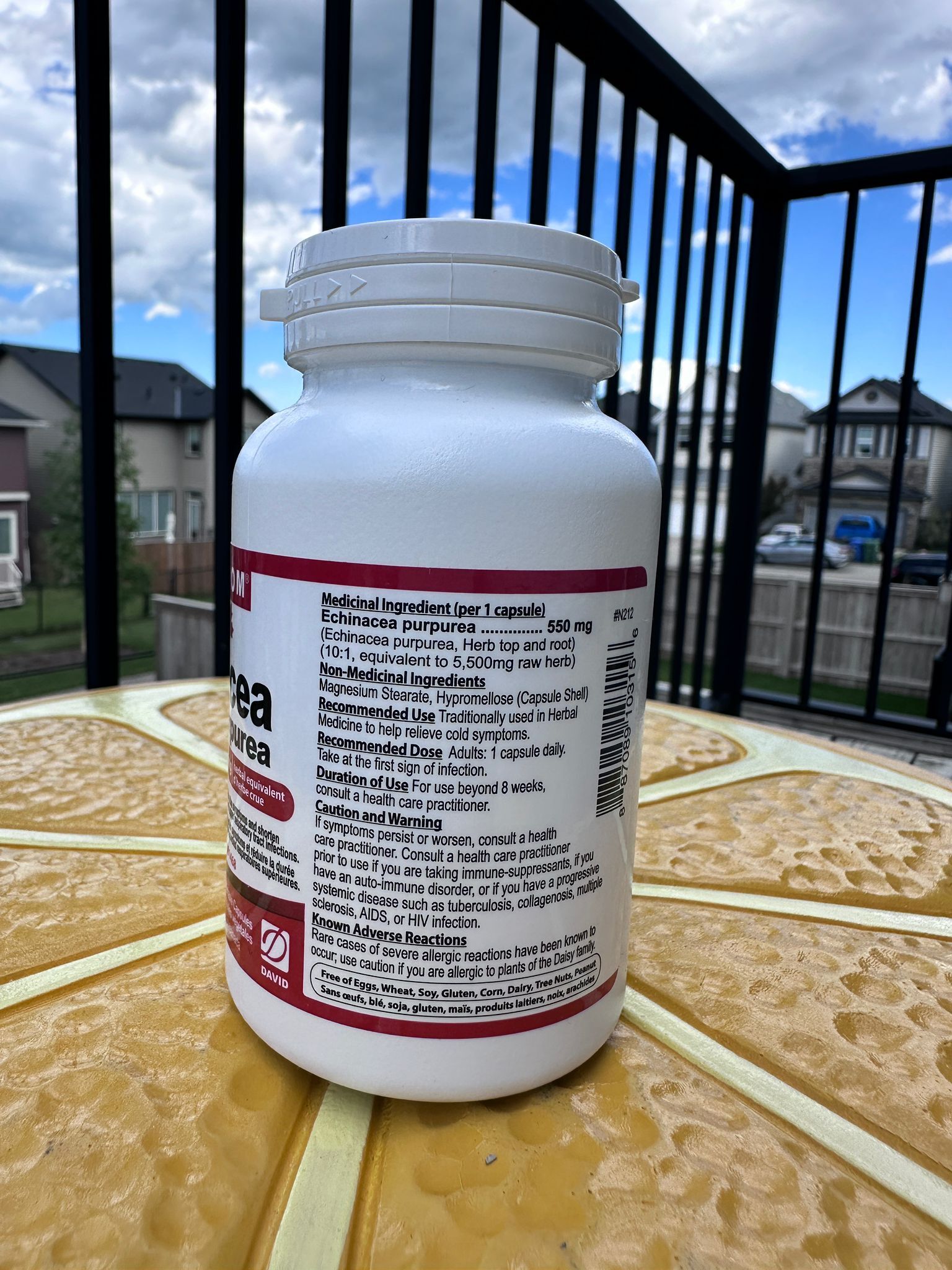 UD99 Nutridom 紫錐花精華膠囊  550mg 60粒  **到期日: 約 2028/05 (限時購買至7月8日晚上11:59)