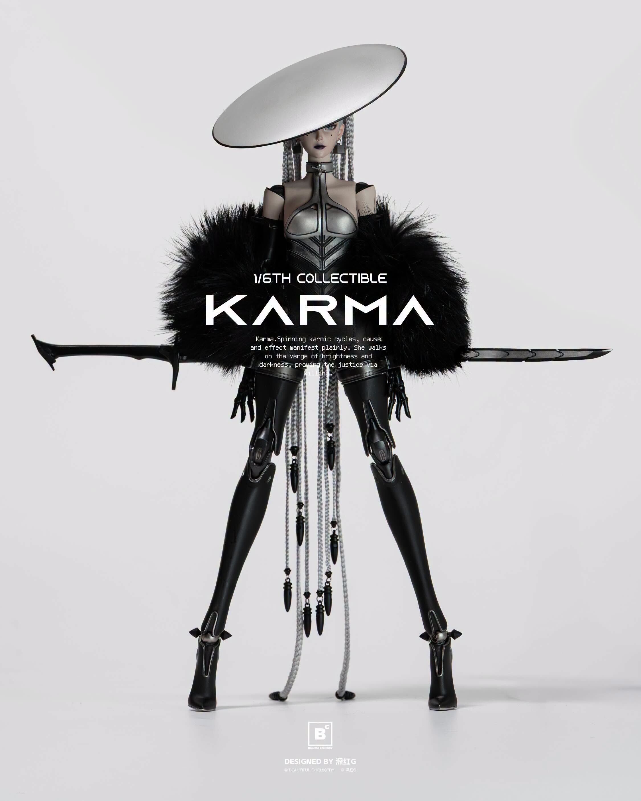 [訂金] Beautiful Chemistry x 深紅G BC202518 白夜Alba系列 伽一 Karma 可動人偶