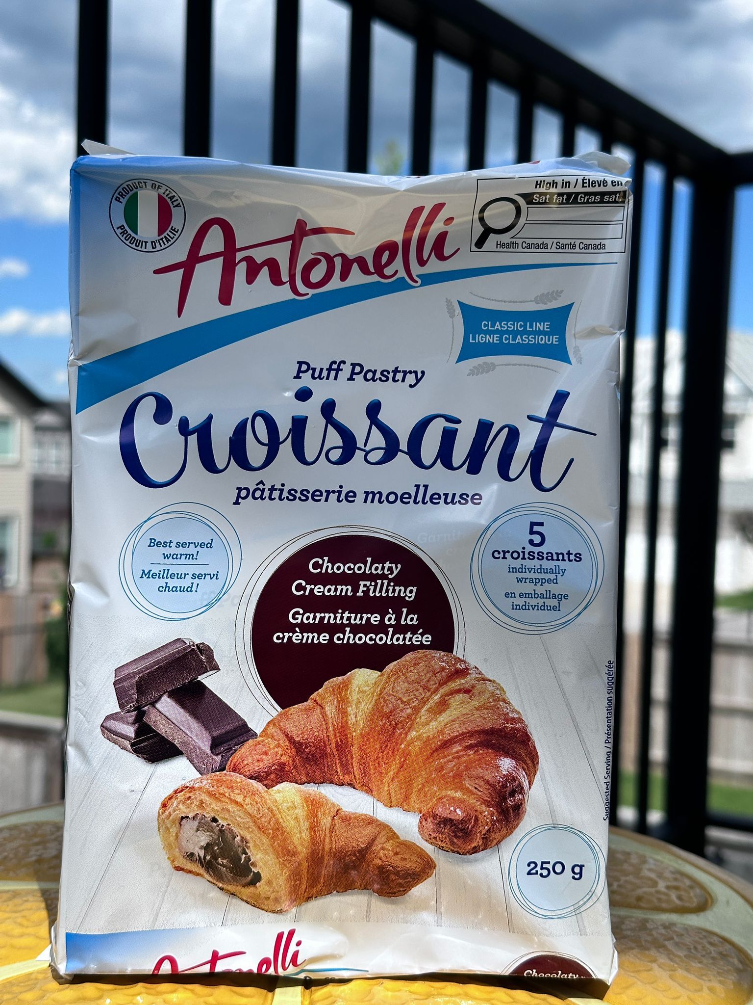 UD105 Antonelli 迷你朱古力牛角包 250g  **到期日: 約 2026/09 (限時購買至7月8日晚上11:59)