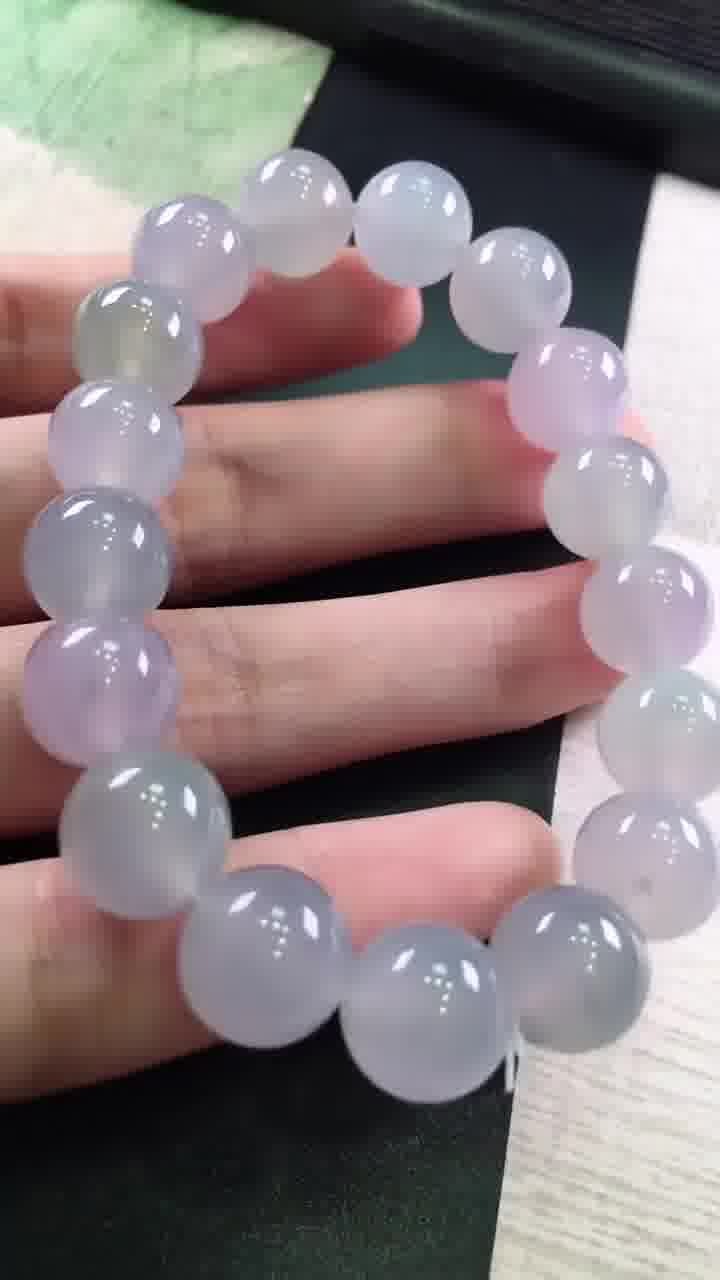翡翠手串 (11.8mm直徑),天然翡翠A玉, 緬甸玉, Jade, Jadeite