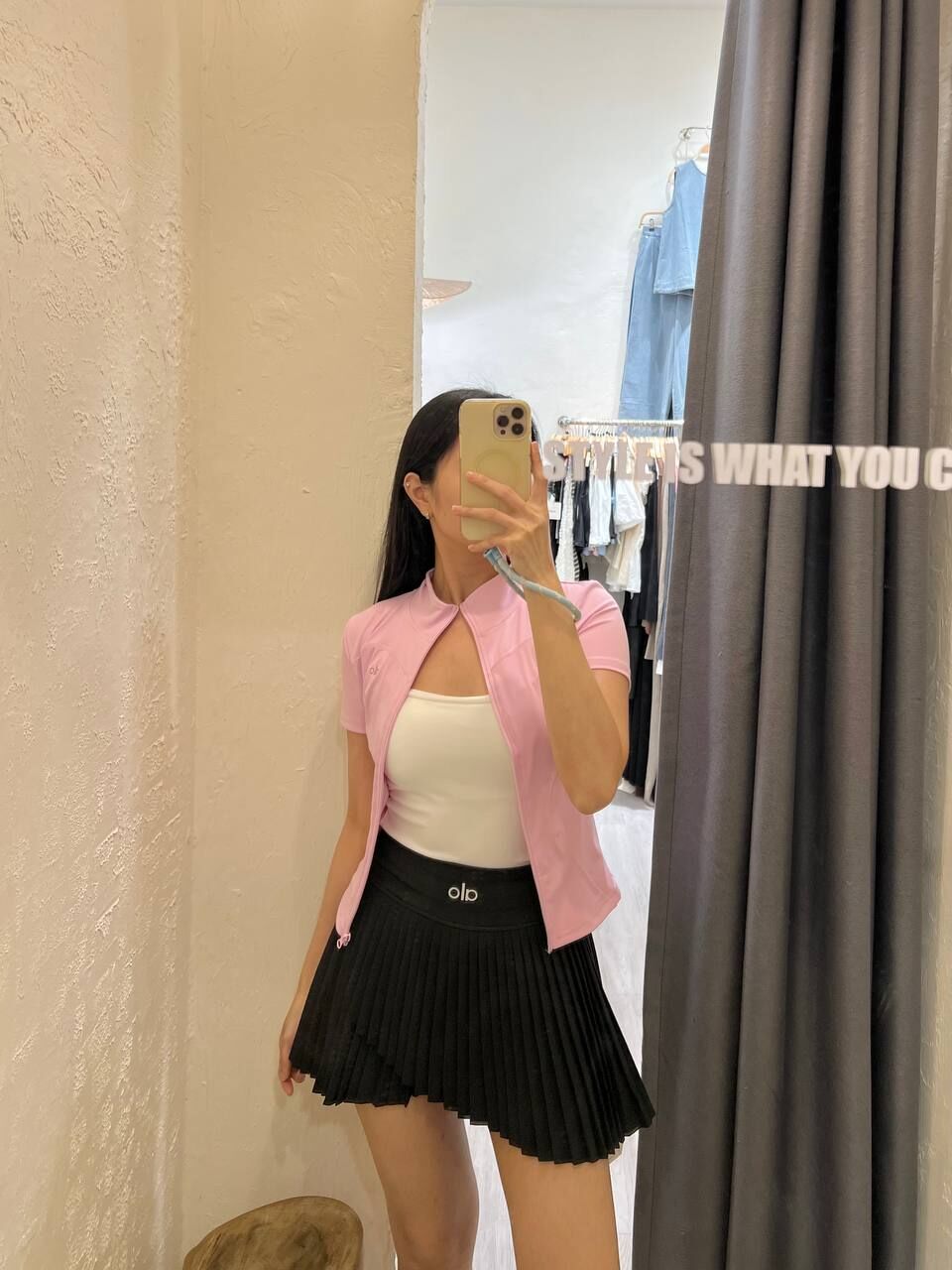 Pleated Alo Active Skirt